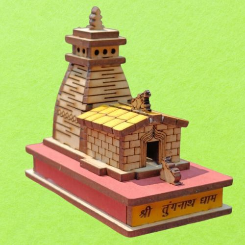 Tungnath Temple 3D Model Miniature Replica